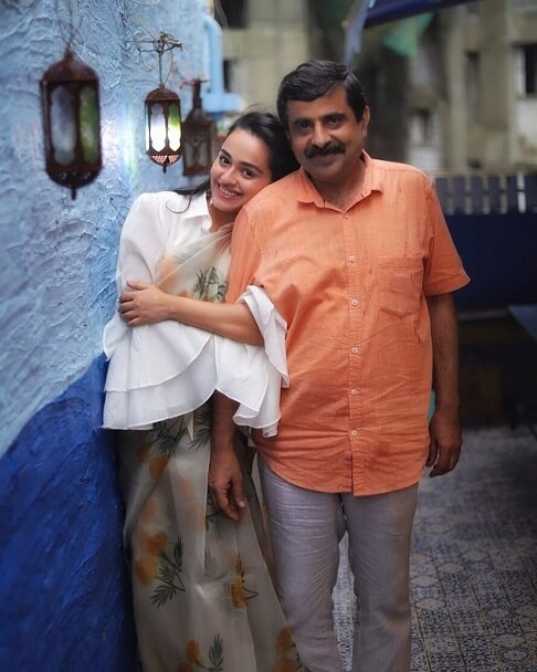 Apoorva Arora with Father
