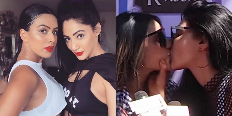 Reyhna Malhotra Controversy of kissing Nia Sharma