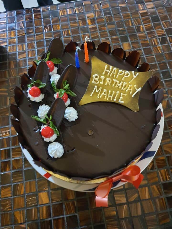 Mahie Gill Birthday Cake