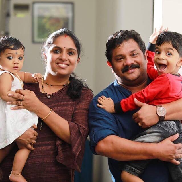 Hareesh Kanaran With family