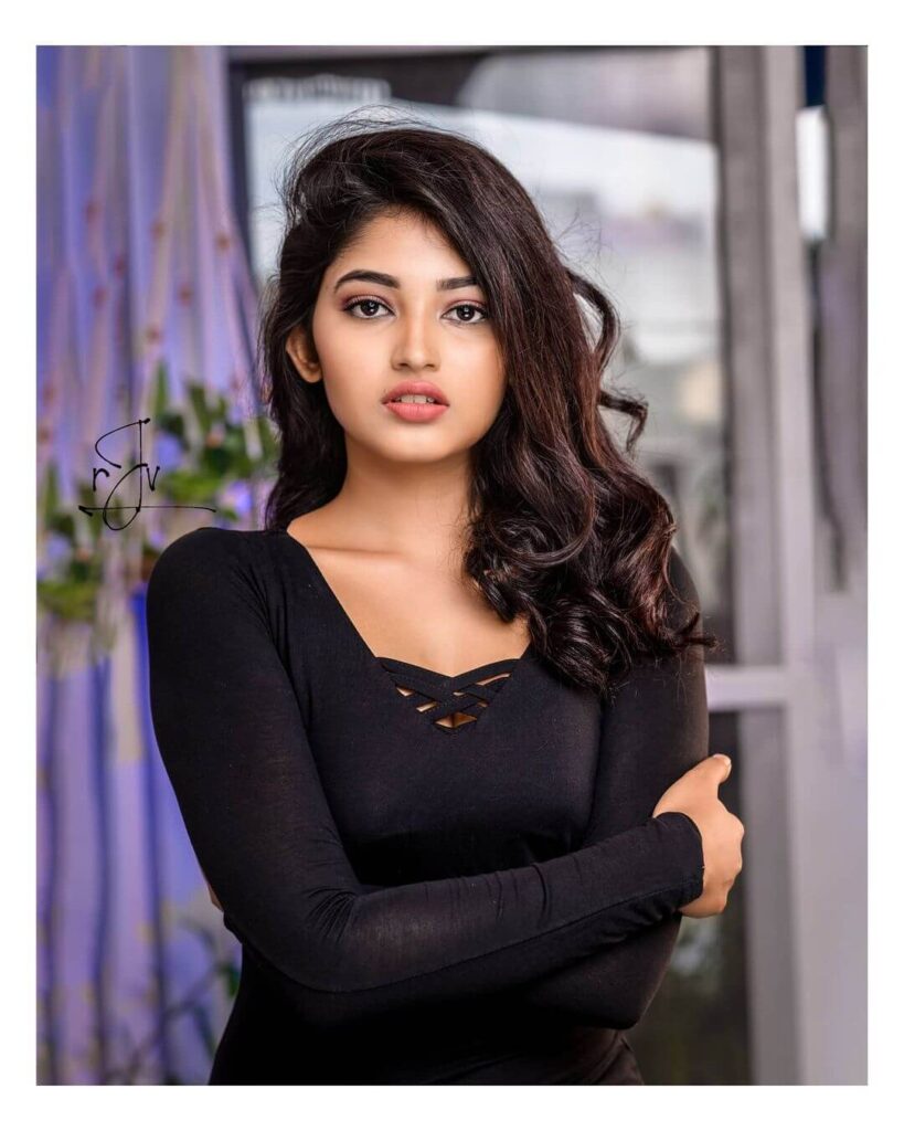 Rachana Inder in black top