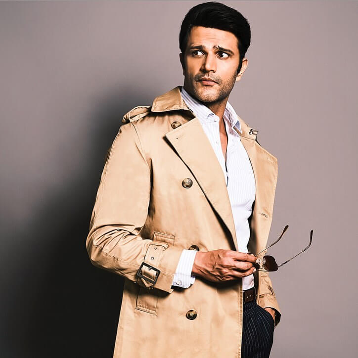 Actor Jitin Gulati in stylish jacket