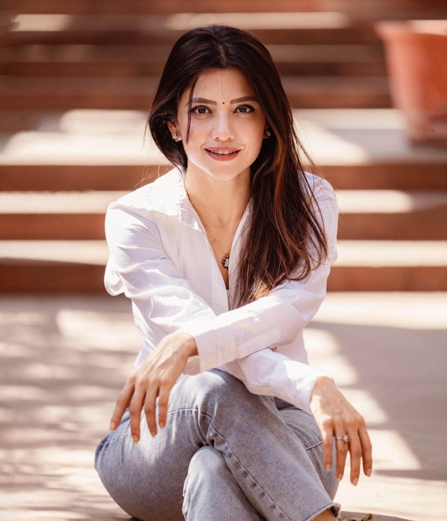 Actress Kinjal Rajriya