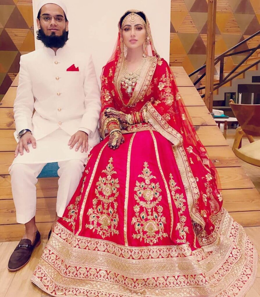 Sana Khan wedding photo