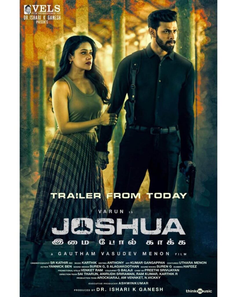 Joshua Imai Pol Kaakha Movie poster