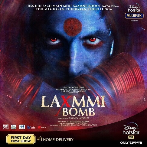 Laxmmi Bomb Movie poster
