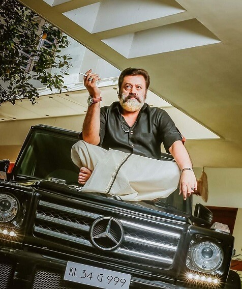 Suresh Gopi look in location pic from Kaaval