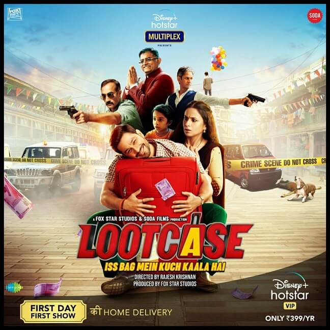 Lootcase Hindi Movie Poster
