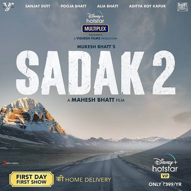 Sadak 2 Hindi Movie