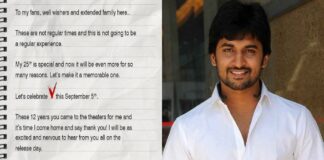 Actor Nani shares special message for fans ahead of V release