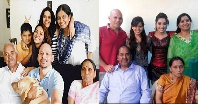 Asha Negi with family