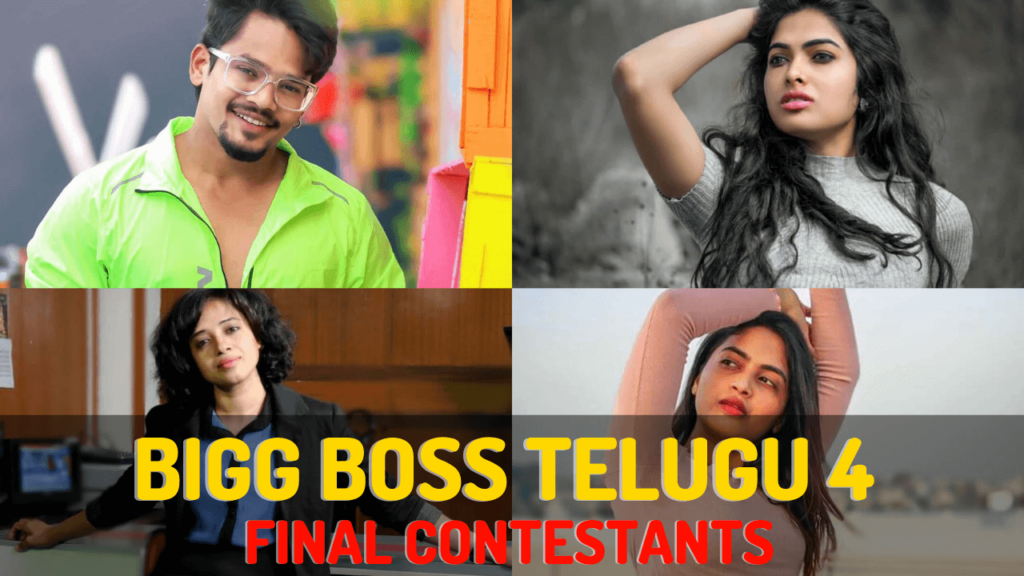 Bigg Boss Telugu 4 Contestants Final list