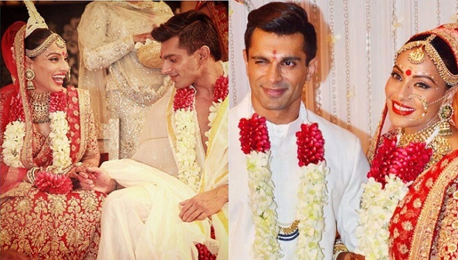 Karan Singh Grover and Bipasha Basu wedding photo