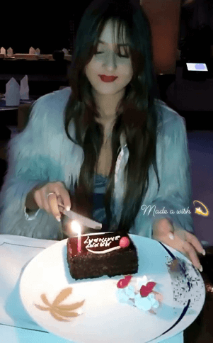 Riya Sharma birthday celebration