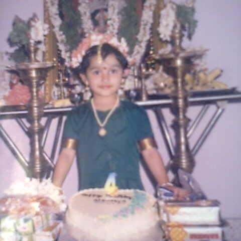 Aishwarya Pisse childhood photo