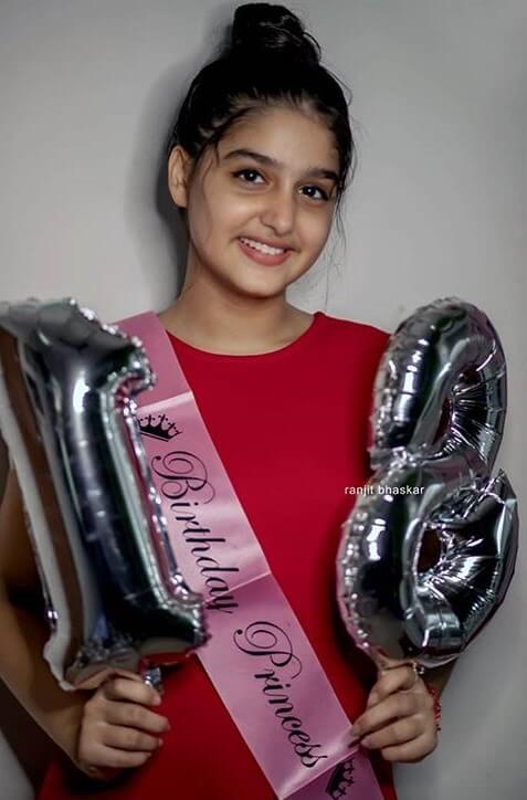 Anaswara Rajan Birthday celebration