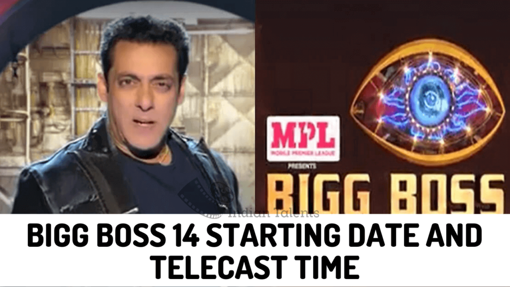 BIGG BOSS 14 STARTING DATE AND TELECAST TIME