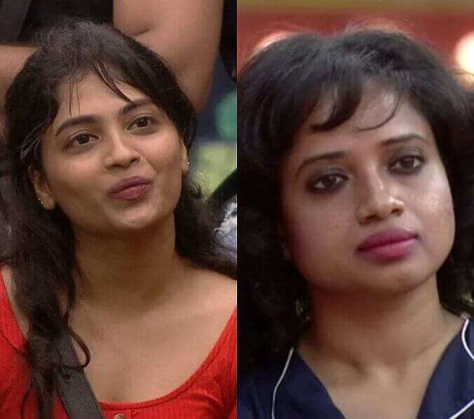 Harika and Devi Nagavalli with highest and lowest in Bigg Boss Telugu 4 Vote