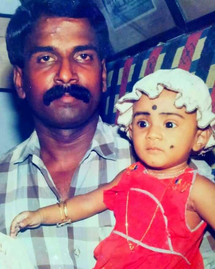 Meera Mitun with father