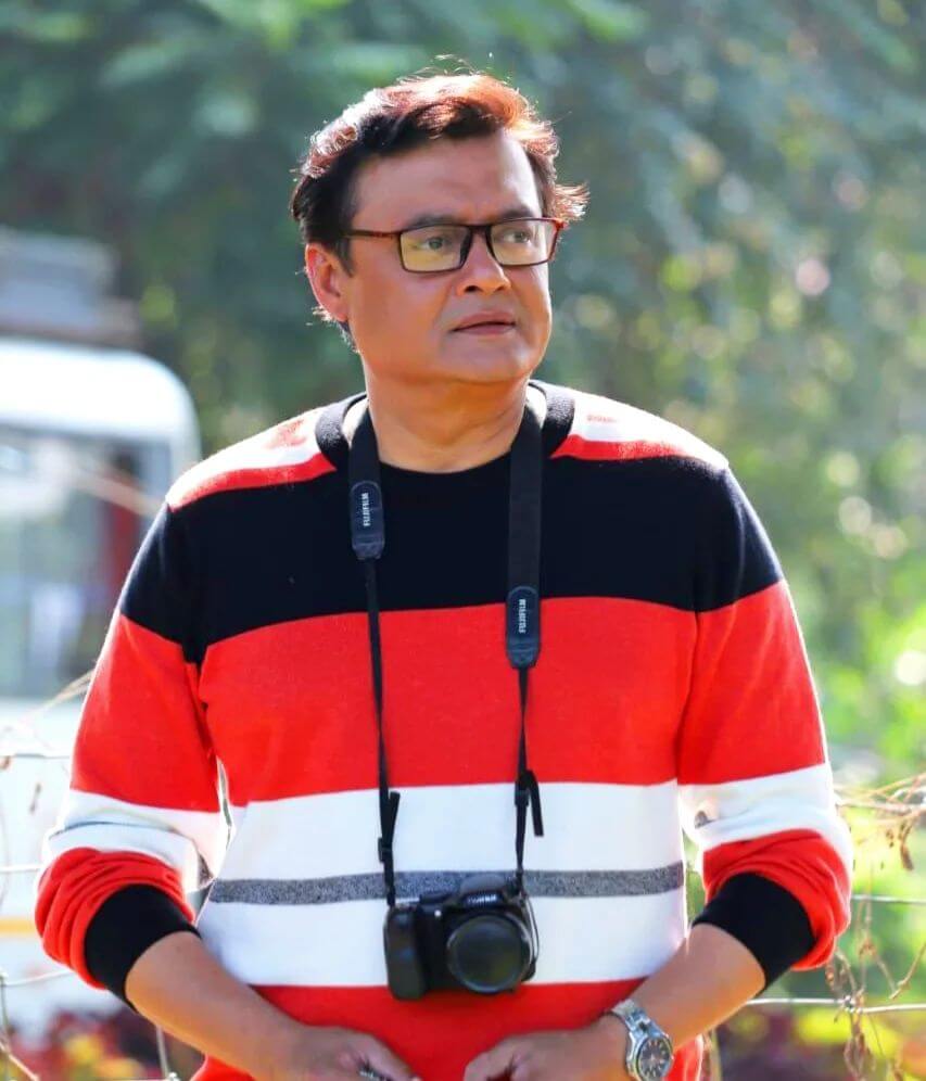 Actor Saswata Chatterjee close up shot