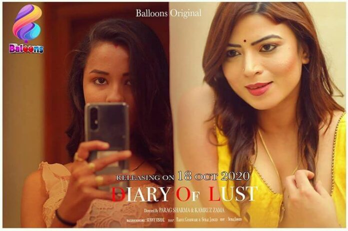 Diary of Lust web series from Balloons App