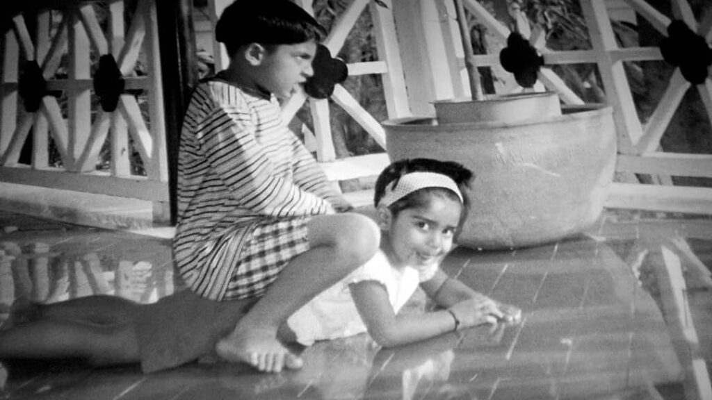 Gouri G Kishan Childhood photo