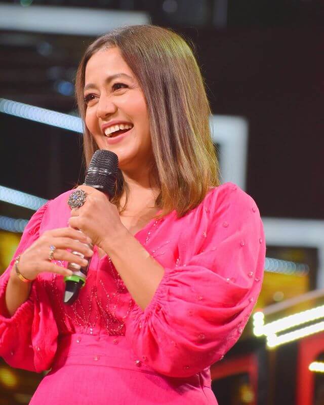 Neha Kakkar in Indian Idol 12