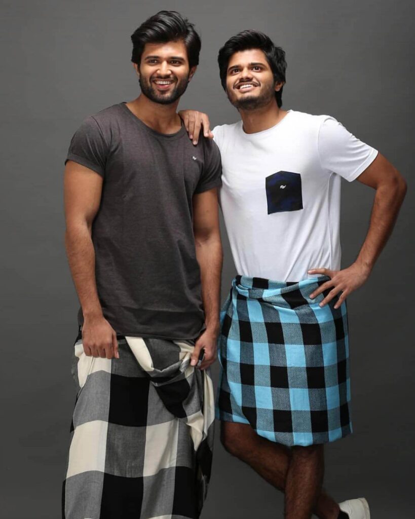 Anand Deverakonda with brother