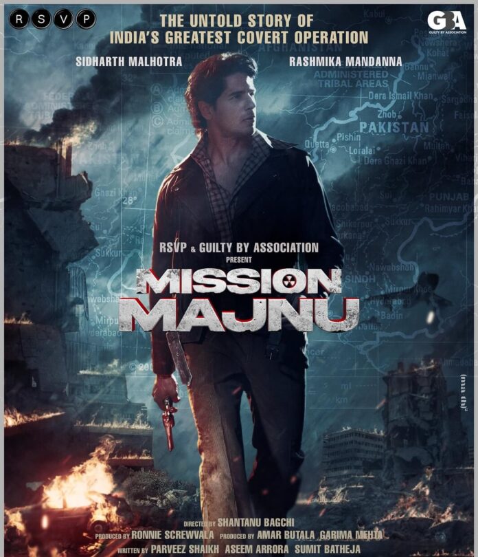 Mission Majnu Movie poster