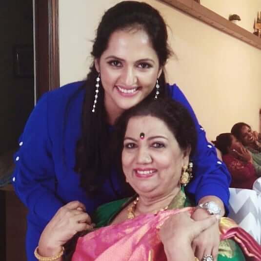 Jyothi Rai with mother