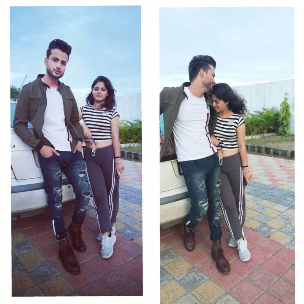 Shreya Tyagi with boyfriend
