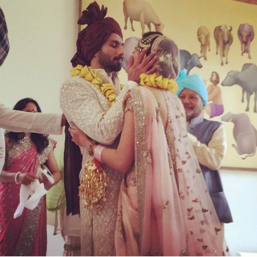 Mira Rajput Kapoor wedding photo