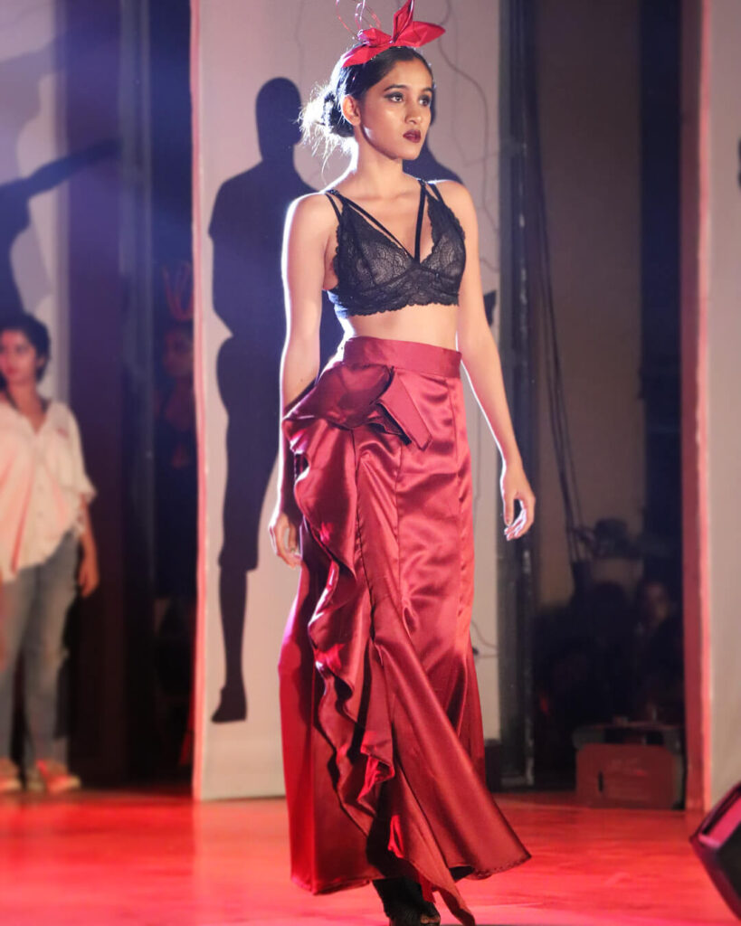 Samruddhi Jadhav fashion show