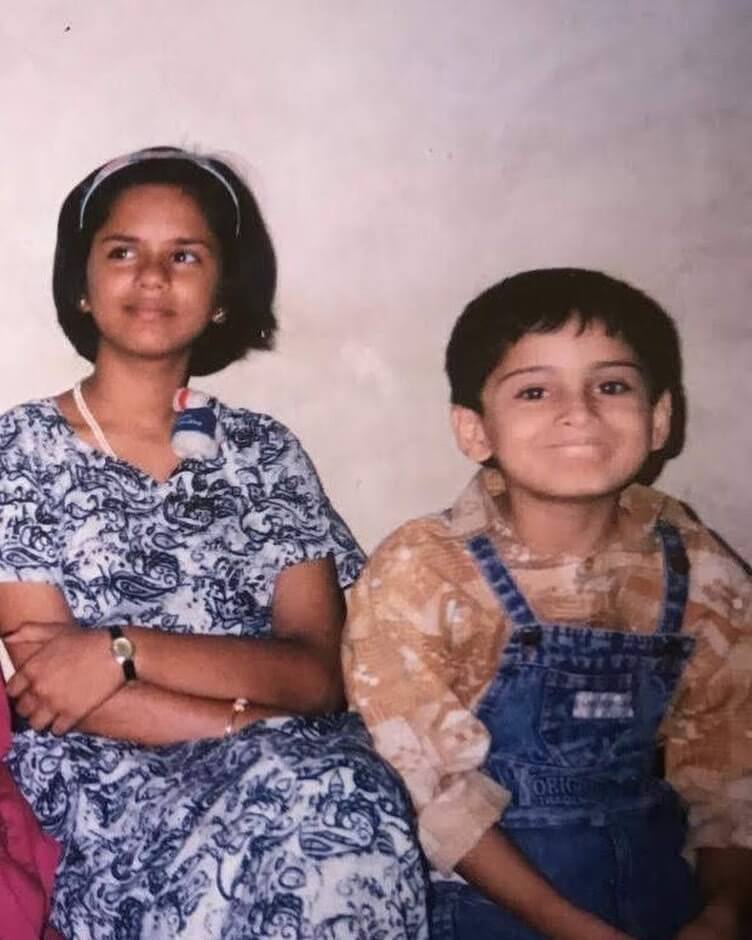 Siddharth Chandeka childhood photo