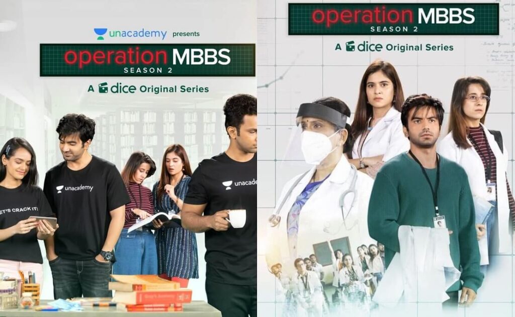 Operation MBBS 2 web series from Dice Media