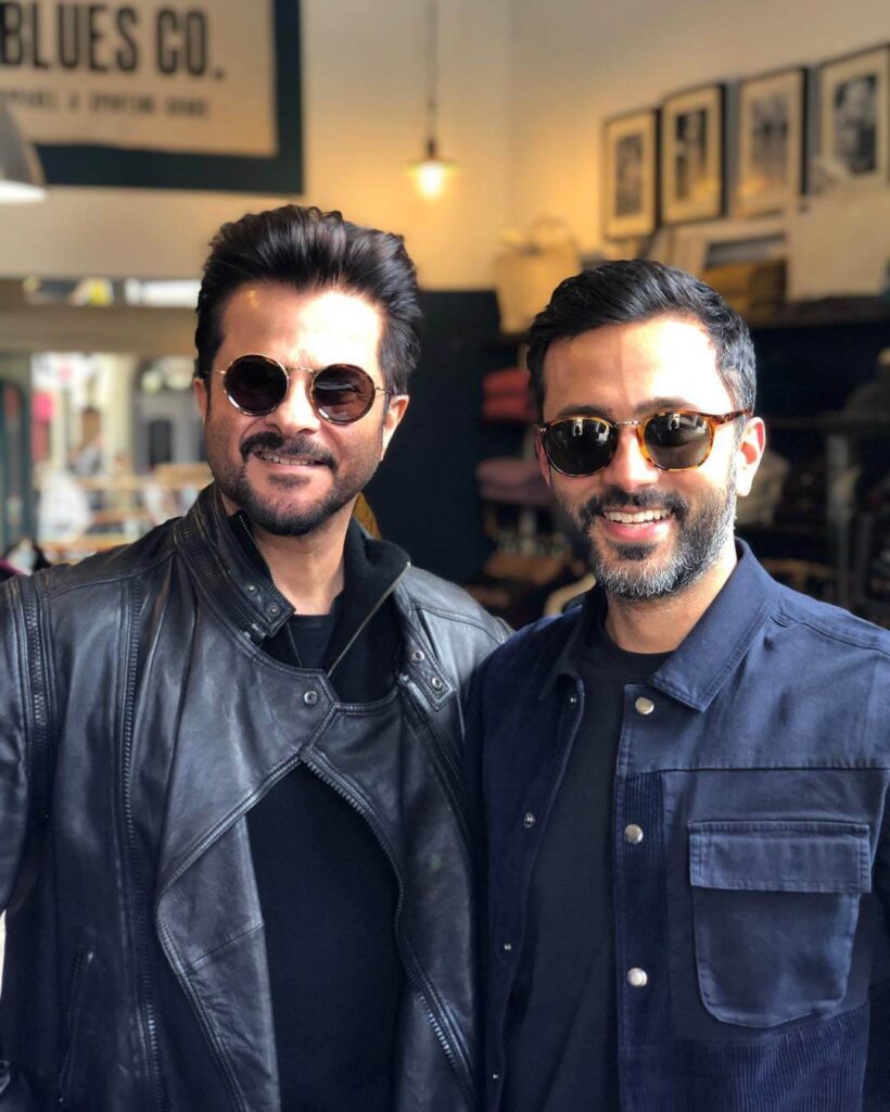 Anand Ahuja with Anil Kapoor