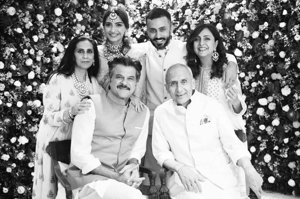 Sonam Kapoor Ahuja family