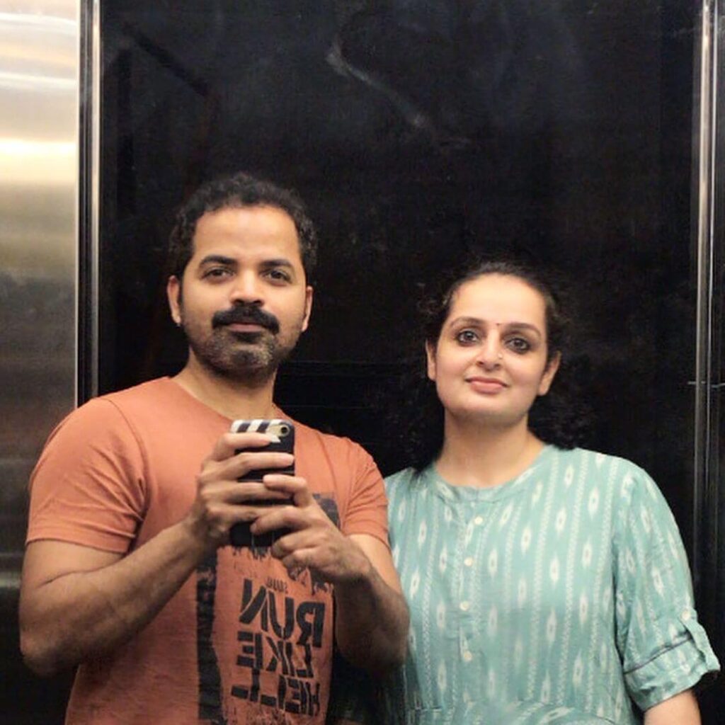 Vinay Forrt with wife