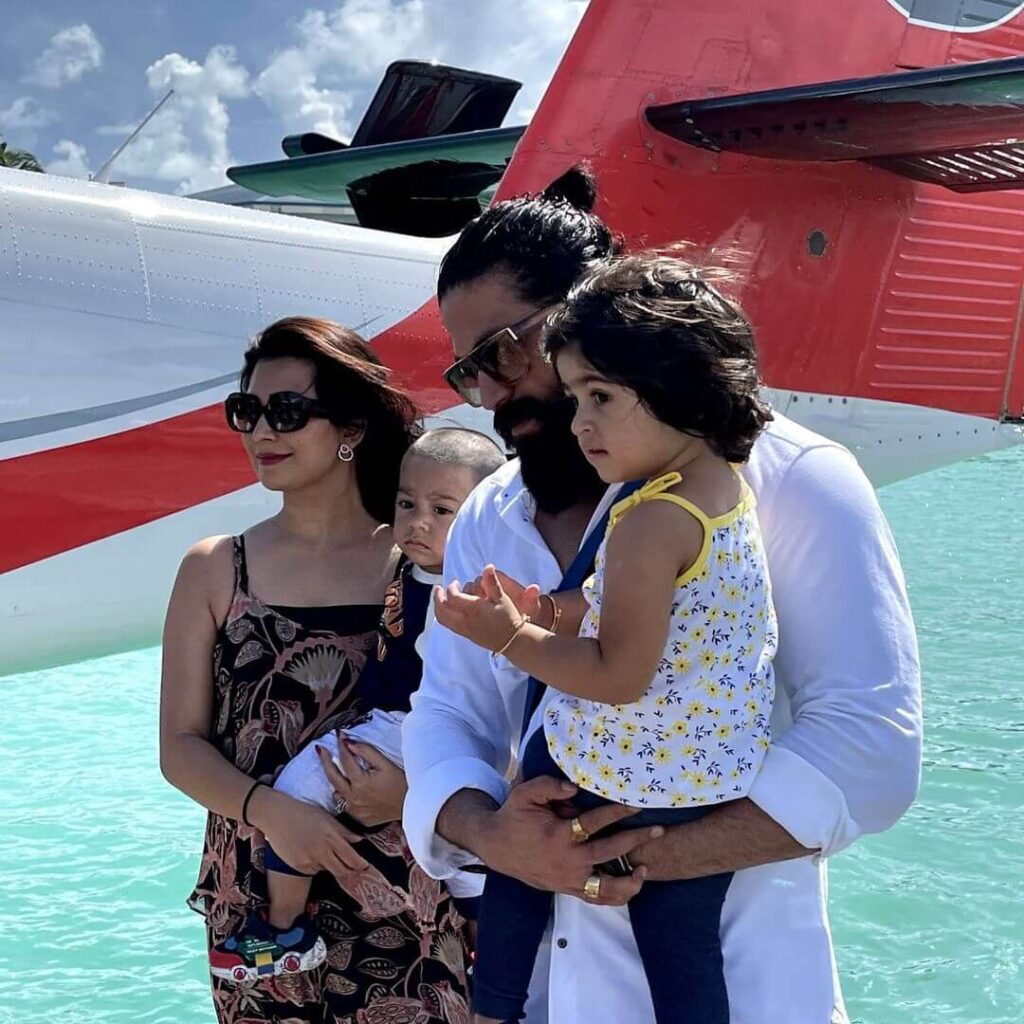 Yash with family