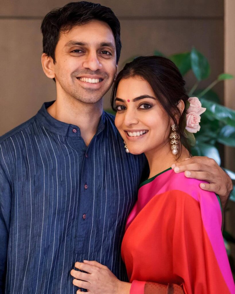 Nisha Aggarwal with husband