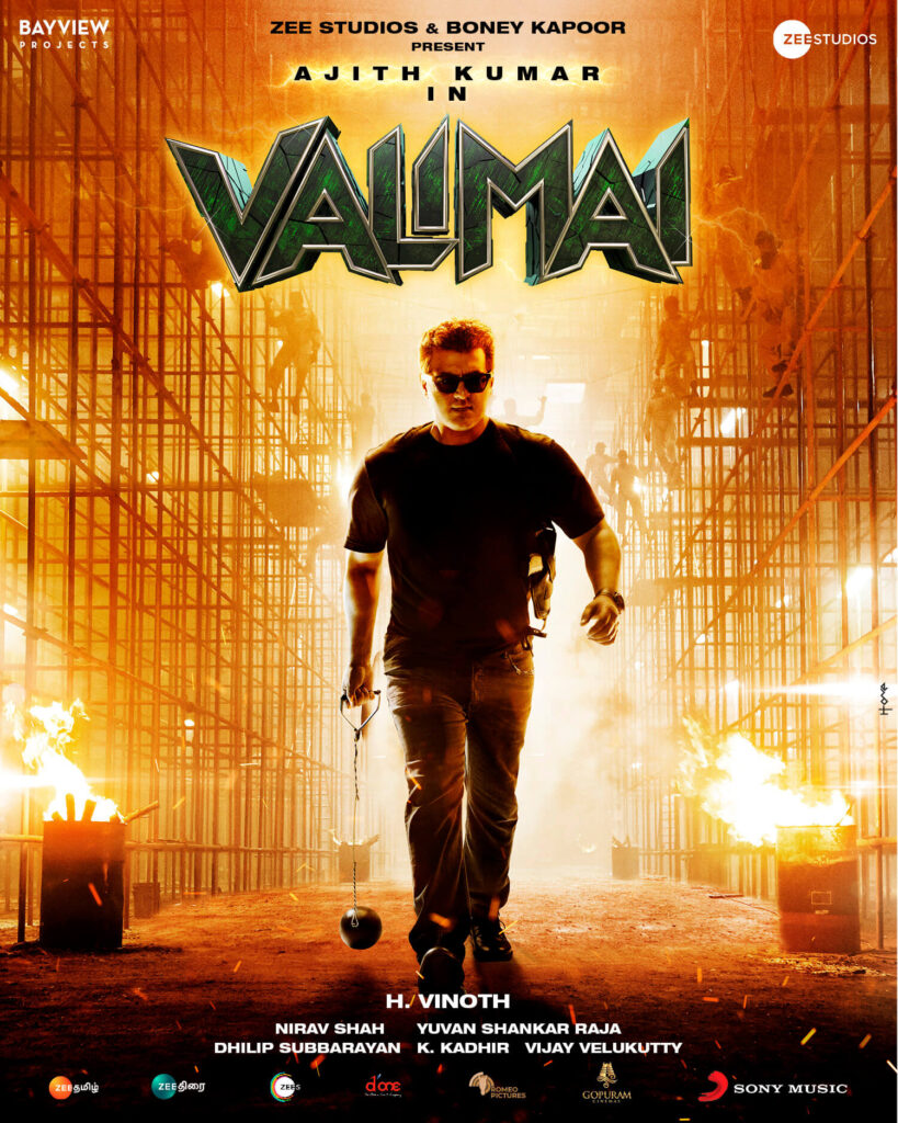 Valimai Movie Poster