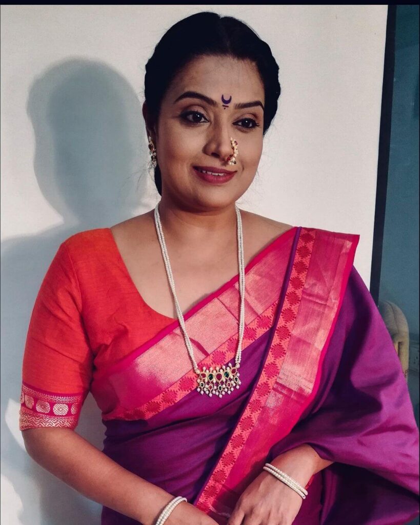 Sarika Harshvardhan Nawathe in Thipkyanchi Rangoli Serial