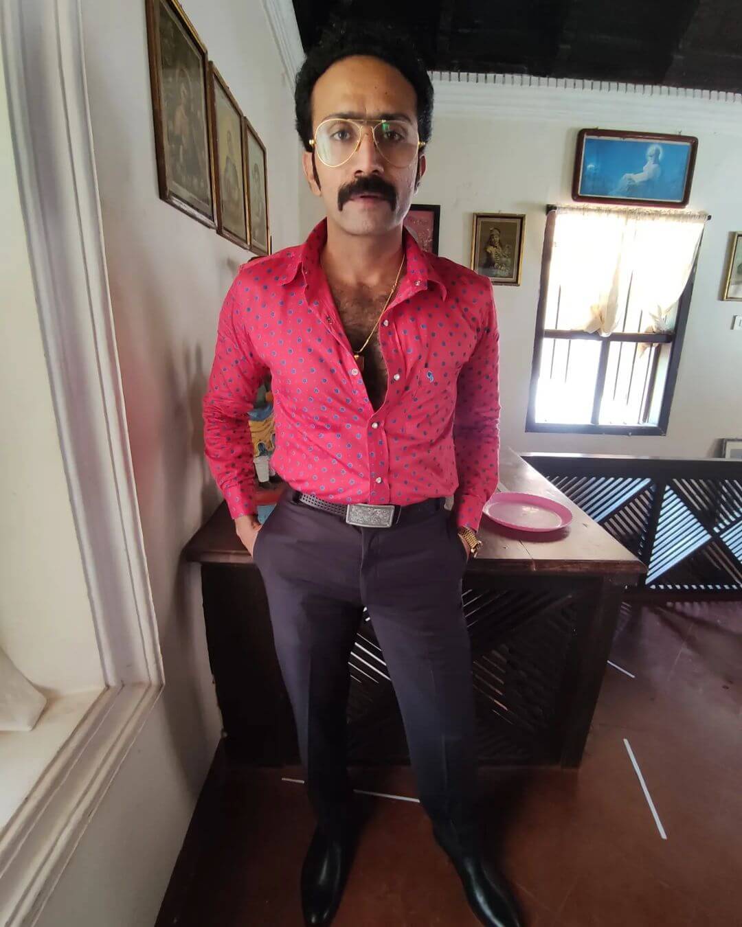 Shine Tom Chacko in stylish outfit