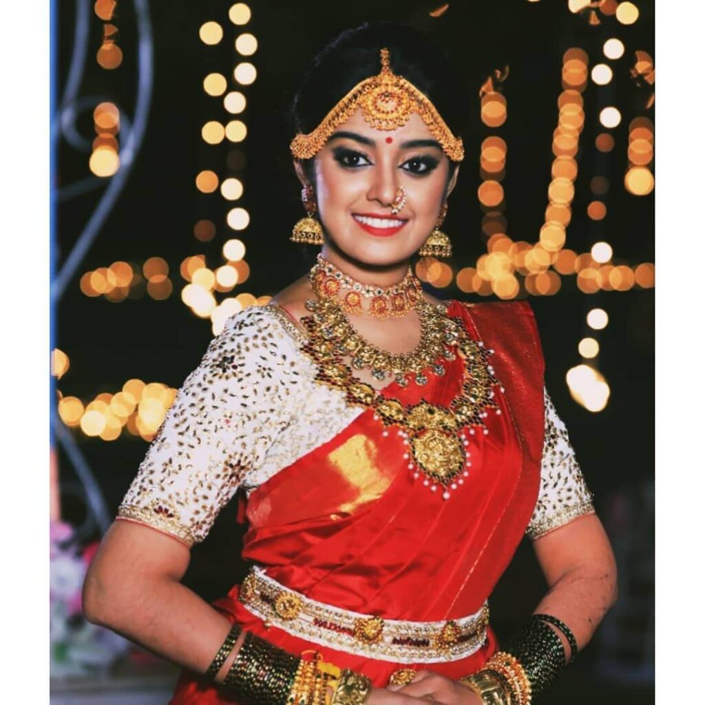 Ankita Amar traditional look in saree