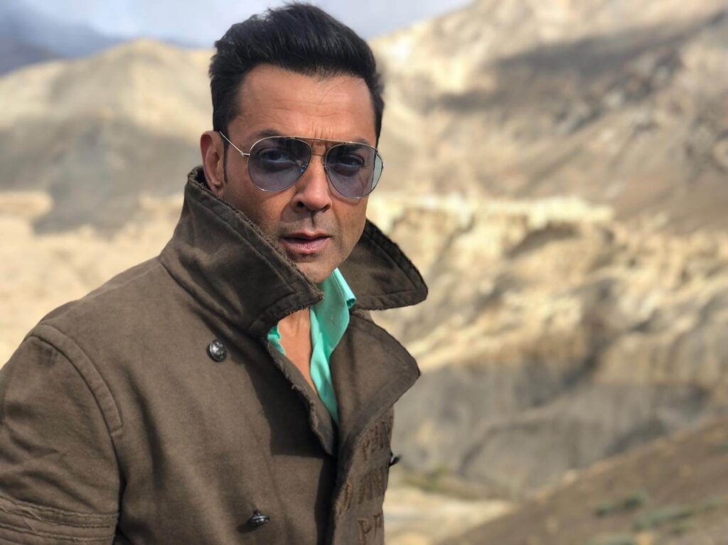 Bobby Deol in jacket