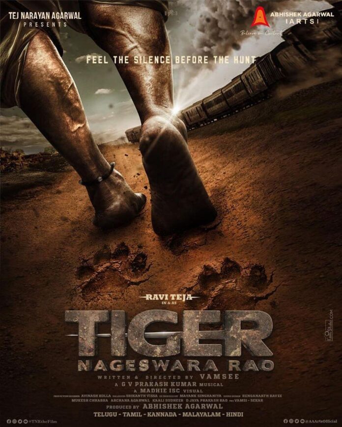 Tiger Nageswara Rao Movie poster English