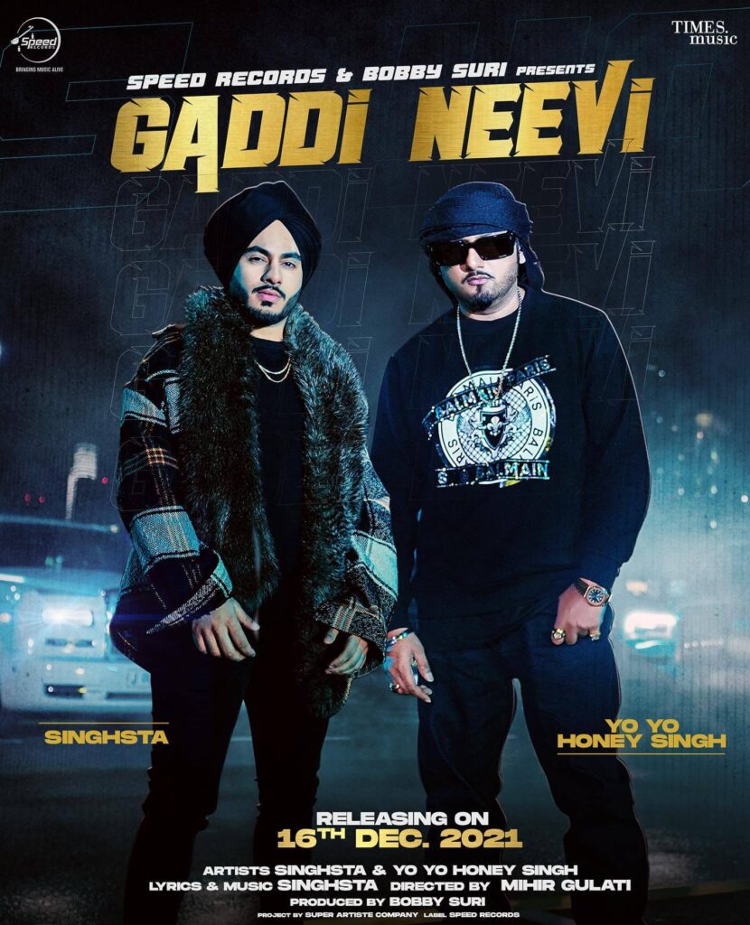 Gaddi Neevi Music Video poster