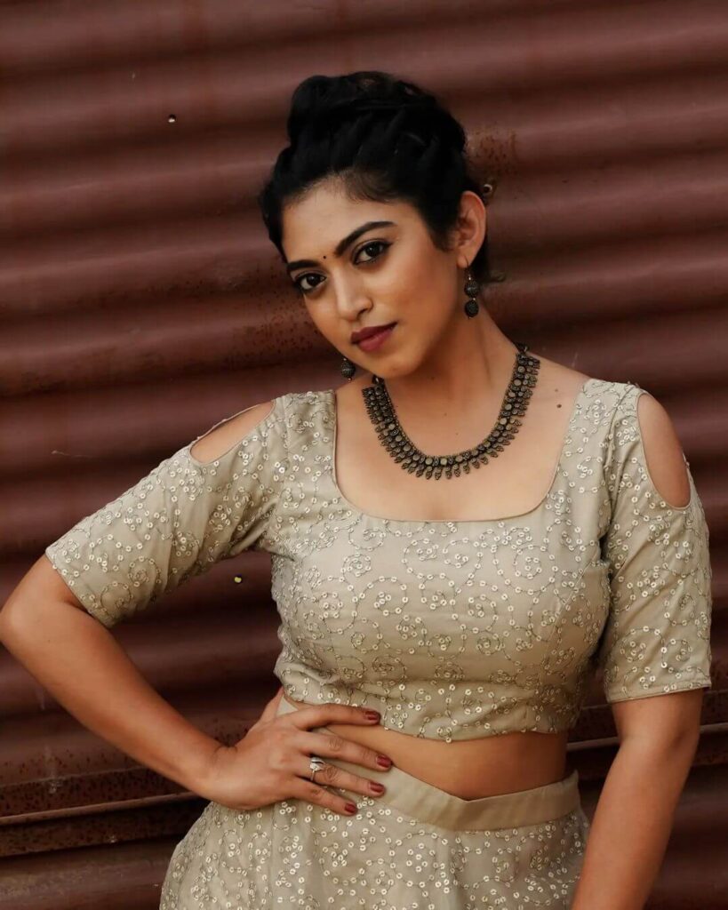 Nishma Chengappa in sexy outfit