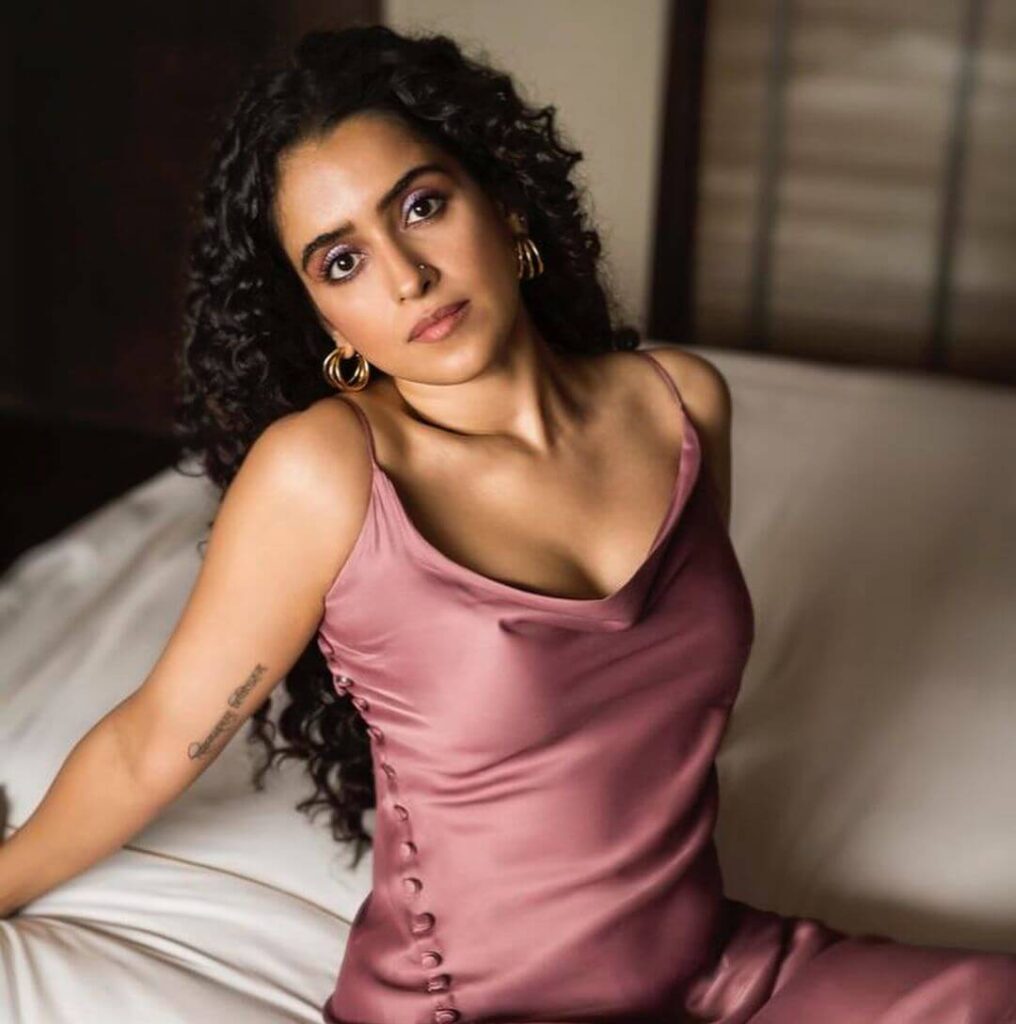 Sanya Malhotra in sexy gown