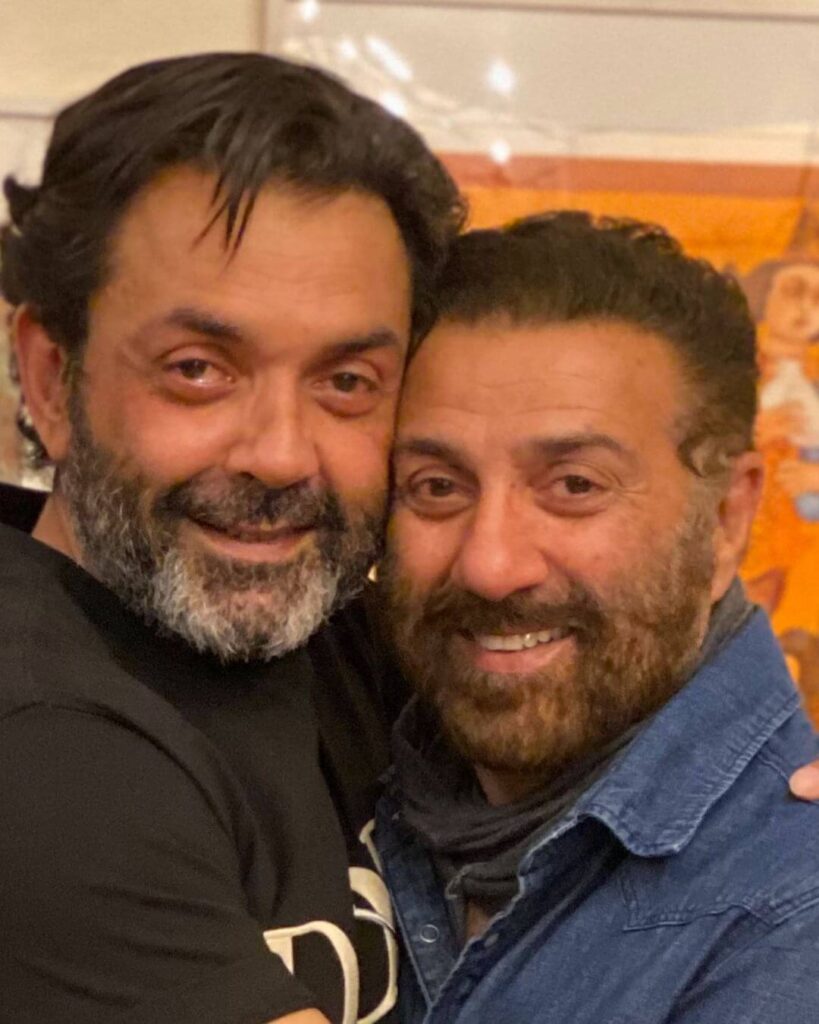 Sunny Deol with Bobby Deol